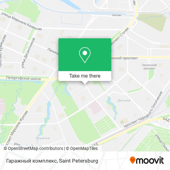 Гаражный комплекс map