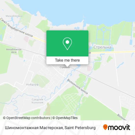 Шиномонтажная Мастерская map