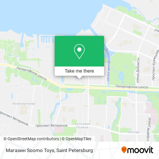 Магазин Soomo Toys map