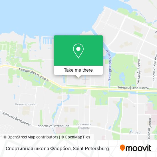 Спортивная школа Флорбол map