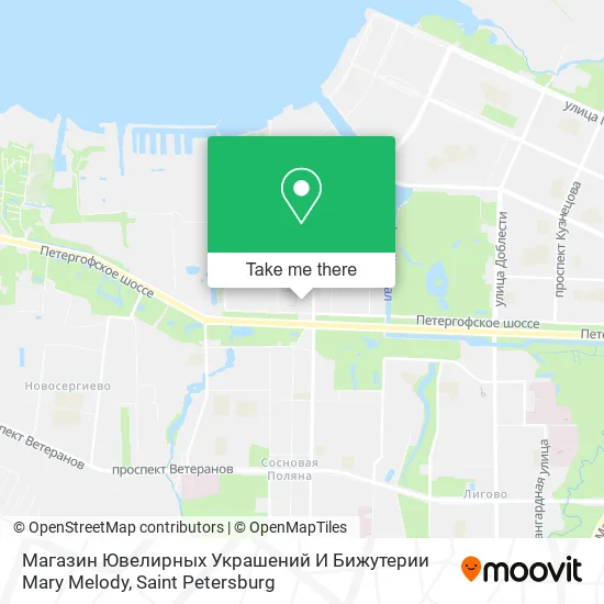 Магазин Ювелирных Украшений И Бижутерии Mary Melody map