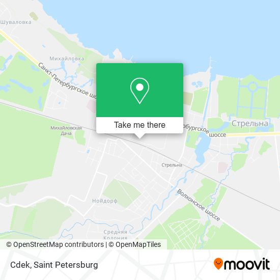 Cdek map