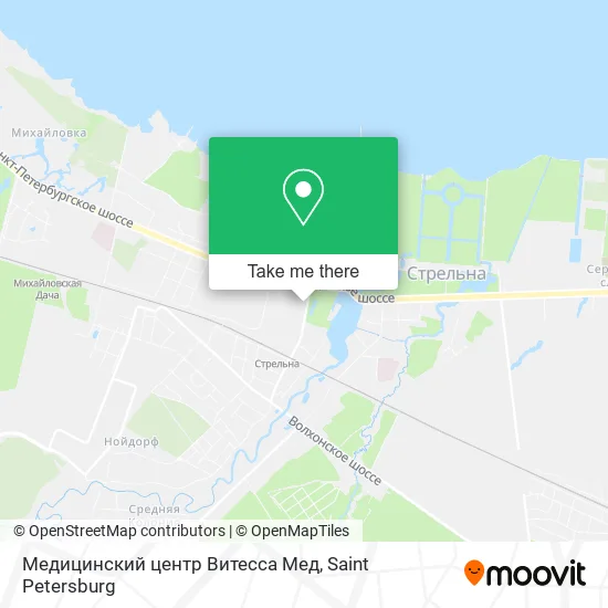 Медицинский центр Витесса Мед map