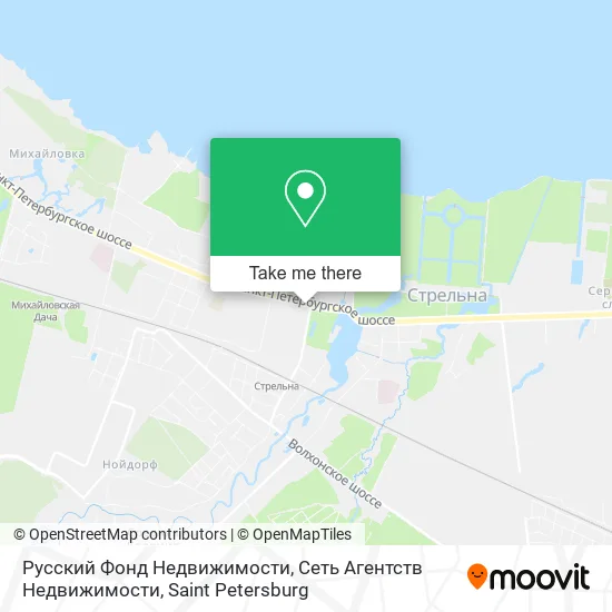 Русский Фонд Недвижимости, Сеть Агентств Недвижимости map