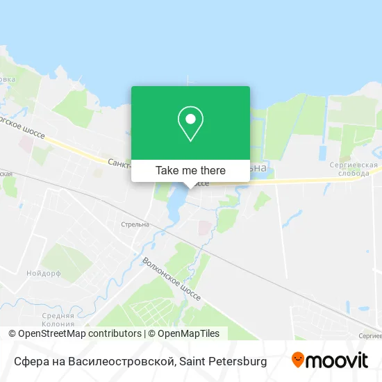 Сфера на Василеостровской map