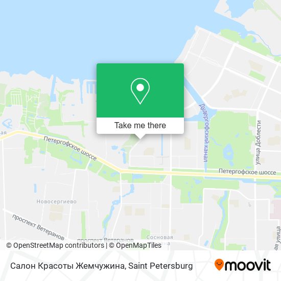 Салон Красоты Жемчужина map