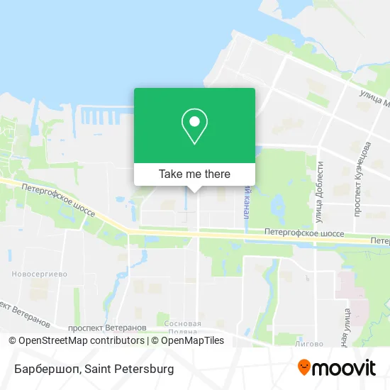 Барбершоп map