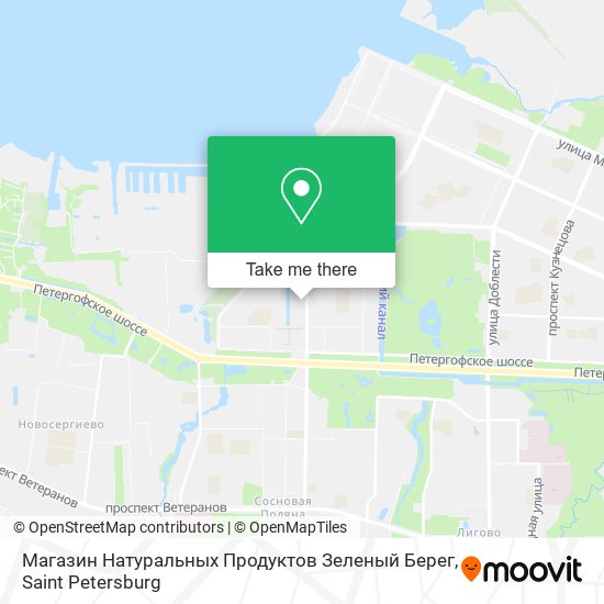 Магазин Натуральных Продуктов Зеленый Берег map