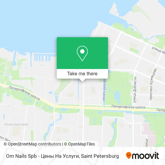 Om Nails Spb - Цены На Услуги map