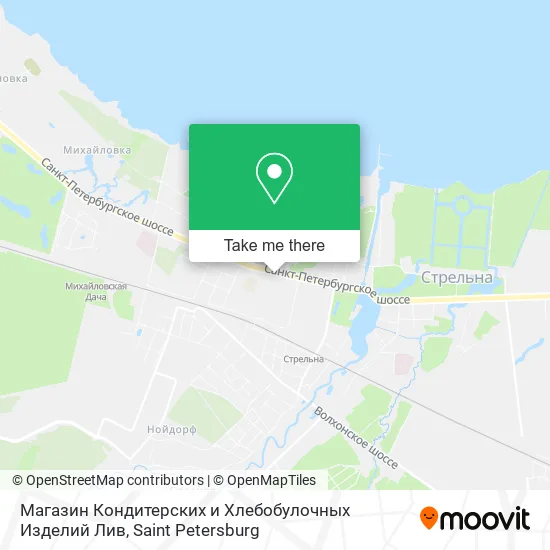 Магазин Кондитерских и Хлебобулочных Изделий Лив map