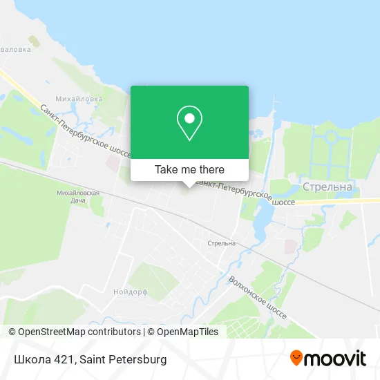Школа 421 map