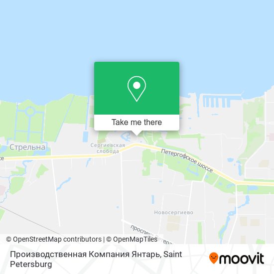 Производственная Компания Янтарь map