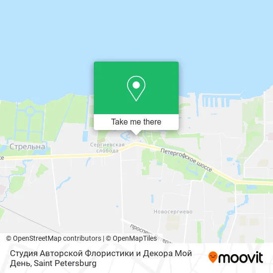 Студия Авторской Флористики и Декора Мой День map