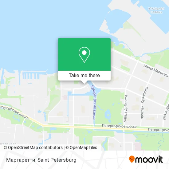 Маргаретти map