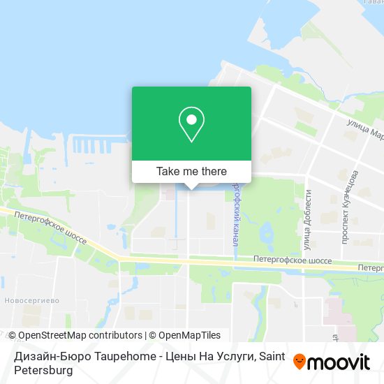 Дизайн-Бюро Taupehome - Цены На Услуги map