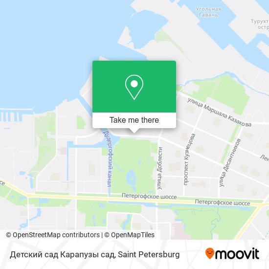 Детский сад Карапузы сад map