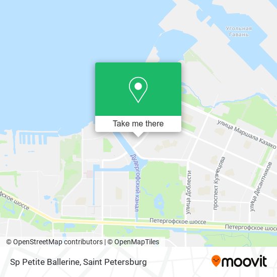 Sp Petite Ballerine map