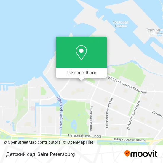 Детский сад map