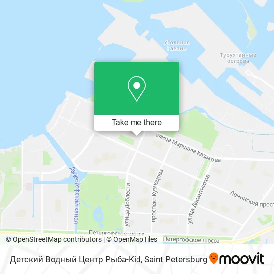 Детский Водный Центр Рыба-Kid map