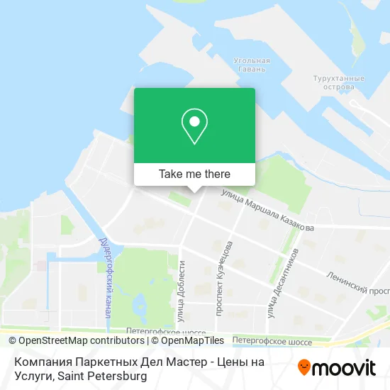 Компания Паркетных Дел Мастер - Цены на Услуги map