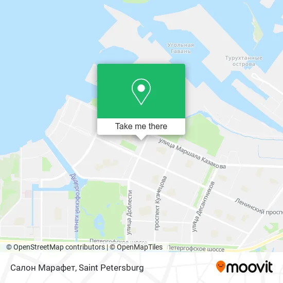 Салон Марафет map