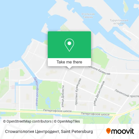 Стоматология Центродент map