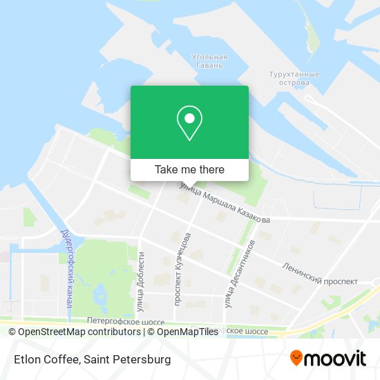 Etlon Coffee map