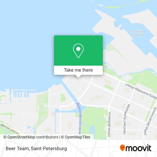 Beer Team map