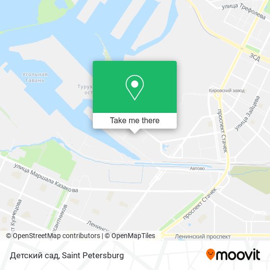Детский сад map
