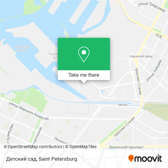 Детский сад map