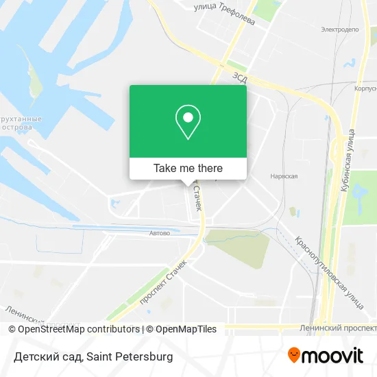 Детский сад map