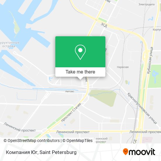 Компания Юг map