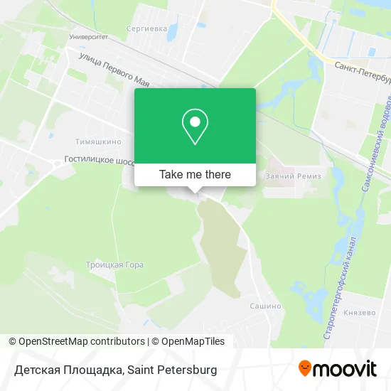 Детская Площадка map