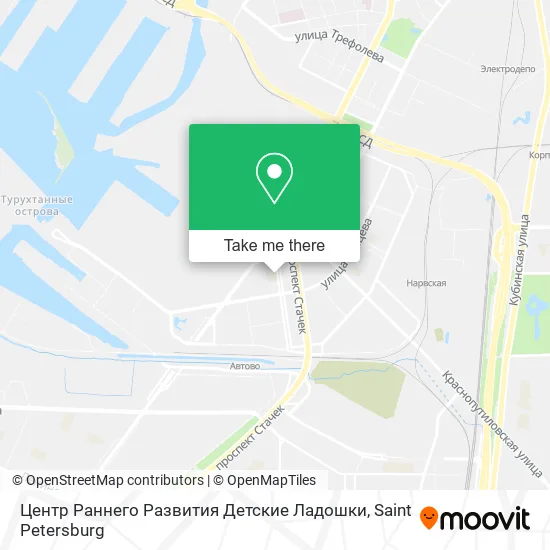 Центр Раннего Развития Детские Ладошки map