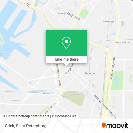 Cdek map