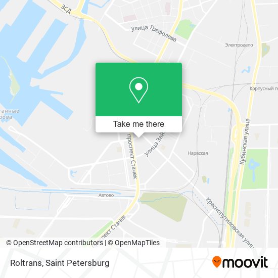 Roltrans map