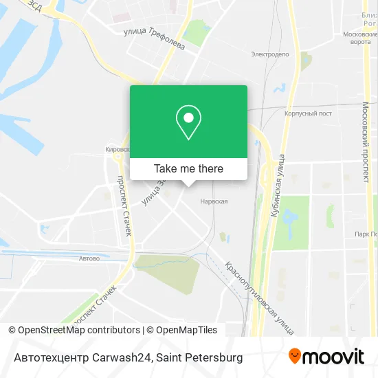 Автотехцентр Carwash24 map
