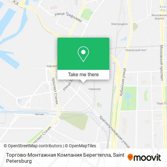 Торгово-Монтажная Компания Берегтепла map