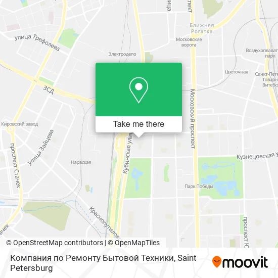 Компания по Ремонту Бытовой Техники map
