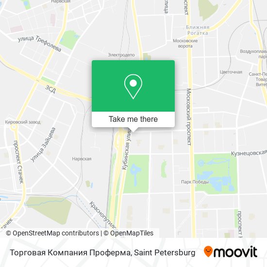 Торговая Компания Проферма map