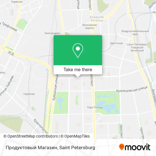 Продуктовый Магазин map