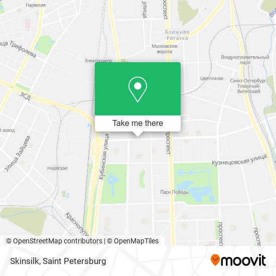 Skinsilk map
