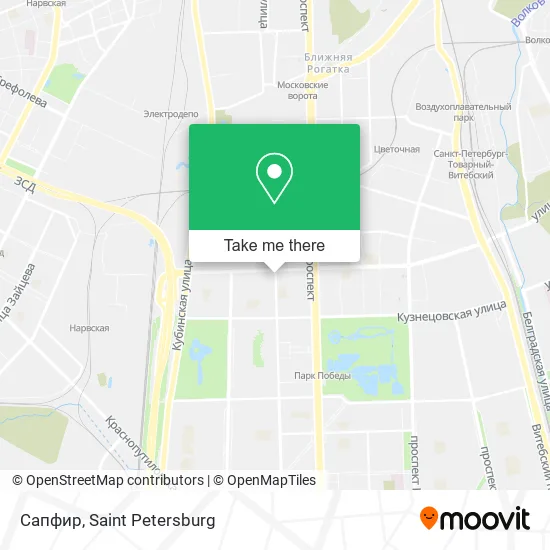 Сапфир map