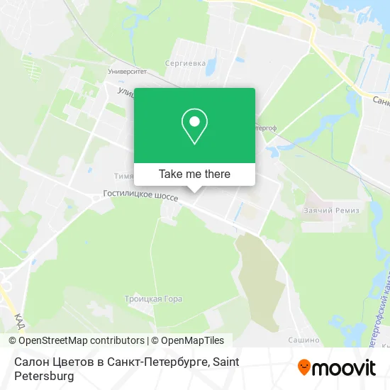 Салон Цветов в Санкт-Петербурге map