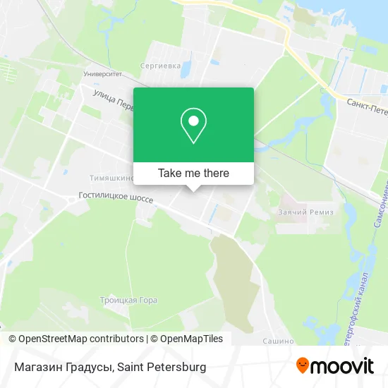 Магазин Градусы map