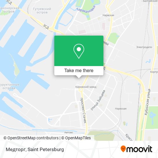 Медторг map