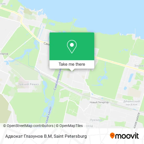 Адвокат Глазунов В.М map