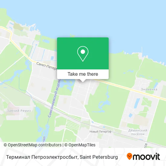 Терминал Петроэлектросбыт map