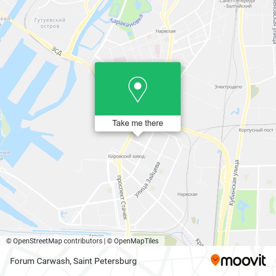 Forum Carwash map