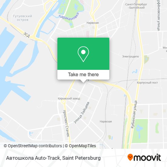 Автошкола Auto-Track map